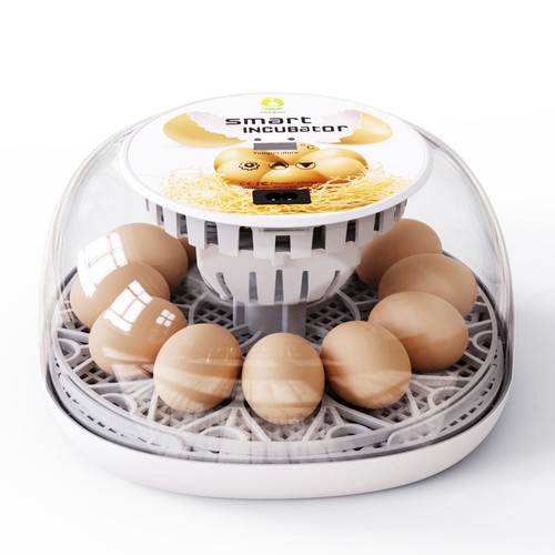 12 Chicken Egg Incubators for Hatching Eggs Automatic Turning Incubator l Z7Q6 - Picture 10 of 16