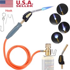 Mapp Map Gas Plumbing Turbo Burner Torch Propane Soldering Brazing Welding Kit