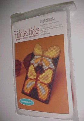 Current Fiddlesticks Needlepoint 1982 Eyeglass Case 4'' x 6'' 8019-2 New