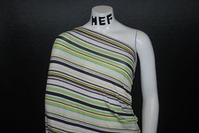 Modal Spandex Jersey knit fabric Ecofriendly Stripes Multicolor Print Varigated