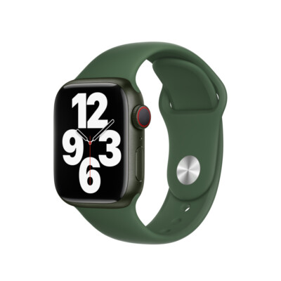 Apple Watch Series 7 45mm(GPS+Cellular)Aluminum Green with Green