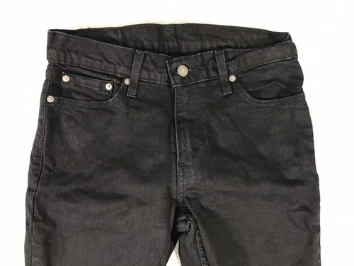 Levis 511 Jeans Mens 30x30 (Fits 30x28.5) Black Slim Denim Stretch Preppy - Picture 2 of 10