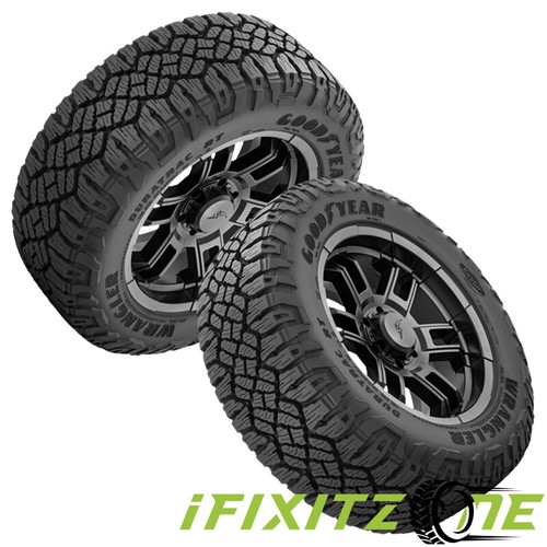 2 Goodyear Wrangler Duratrac RT 295/70R17 128S Load E /All Terrain/ 50K ...