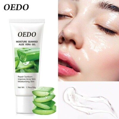 NEW Aloe Vera Gel Whitening Day Cream Anti Acne Wrinkle Facial Cream Bright  Skin | eBay