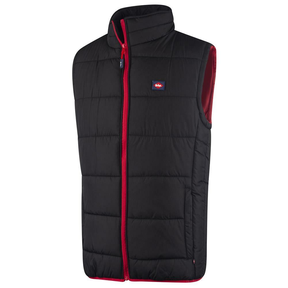 Lee Cooper Lcvst706 Mens Black Zip up 