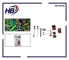 x Kit Riparazione Bici Forature Bucature Pneumatici Ruote Bicicletta Chiavi dfh