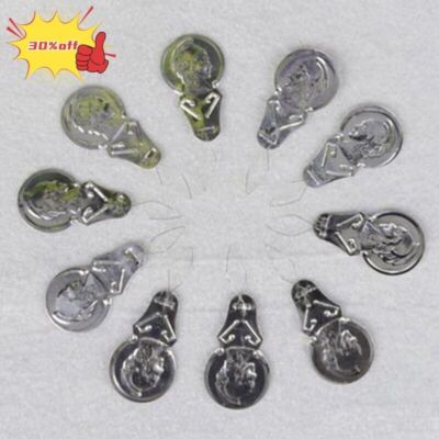 50Pc Bow Wire Needle Threader Stitch Insertion Craft Sewing Machi For Hand U5U6