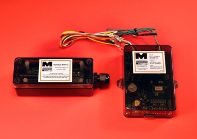 Miller Edge MWRTA12 12/24V AC/DC 1-Channel Transmitter with Alarm and Receiver