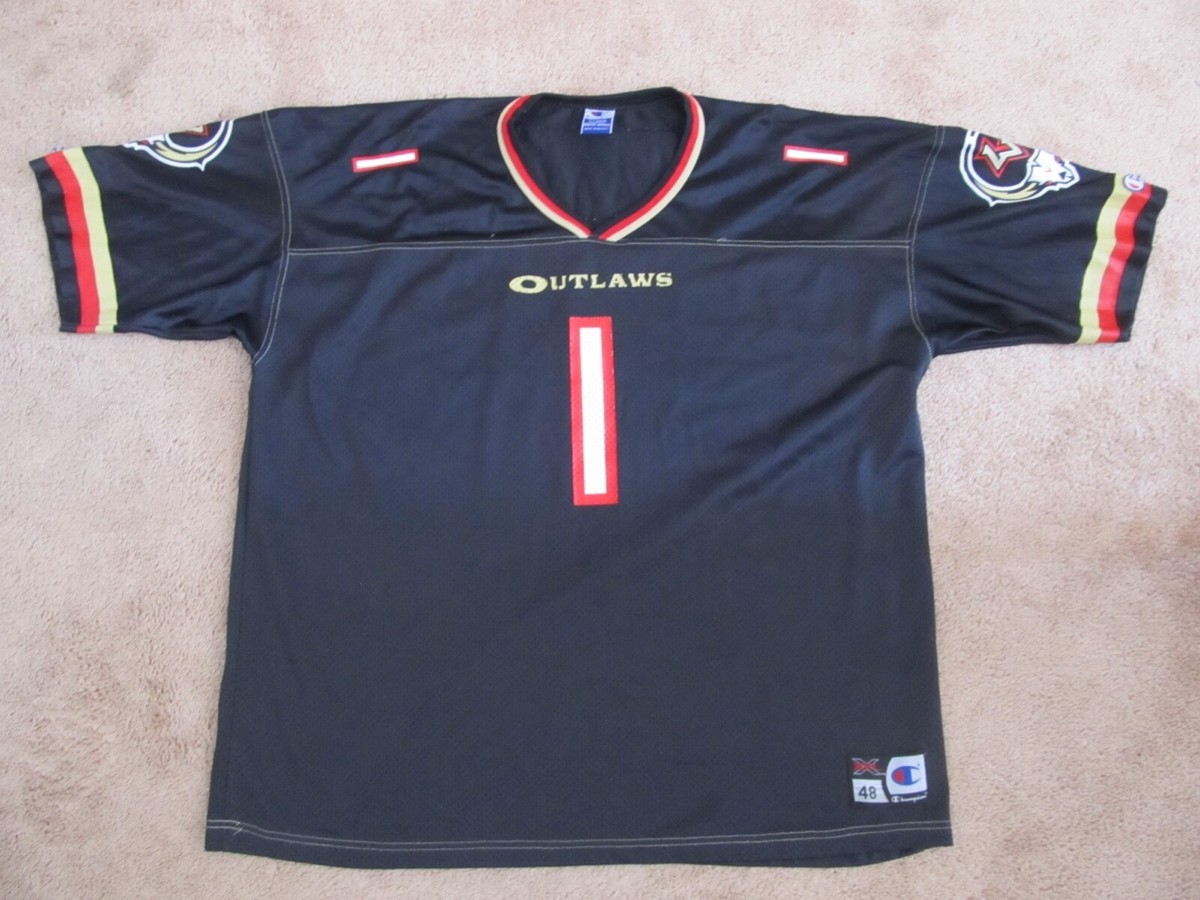 XFL ラスベガスアウトローズ　フットボールシャツChampion L 美品 Las Vegas Outlaws XFL Football Jersey-Adult XL-Champion | eBay