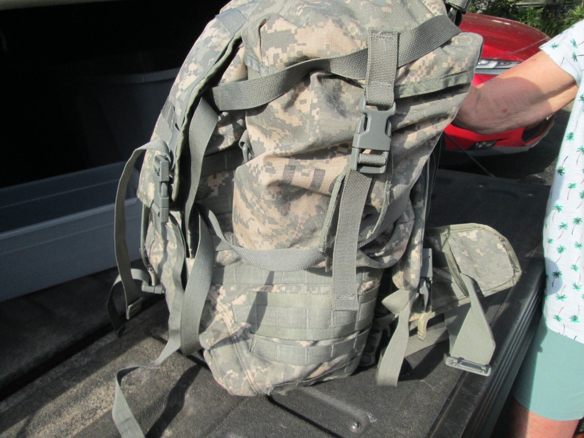 MOLLE II Large Rucksack With Sustainment pouches NSN 8465-01-524