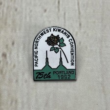 Kiwanis International  1992 PNW PORTLAND 75TH CONVENTION Lapel Pin