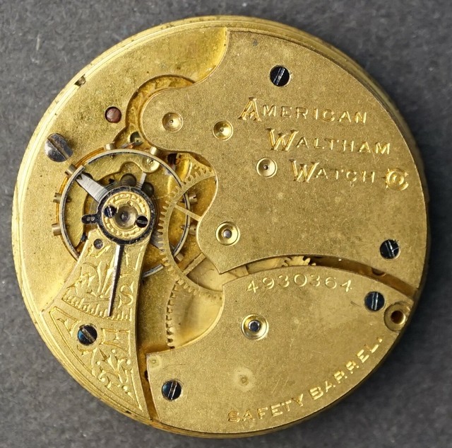 WALTHAM 7 JEWELS POCKET WATCH MOVEMENT MM494 eBay