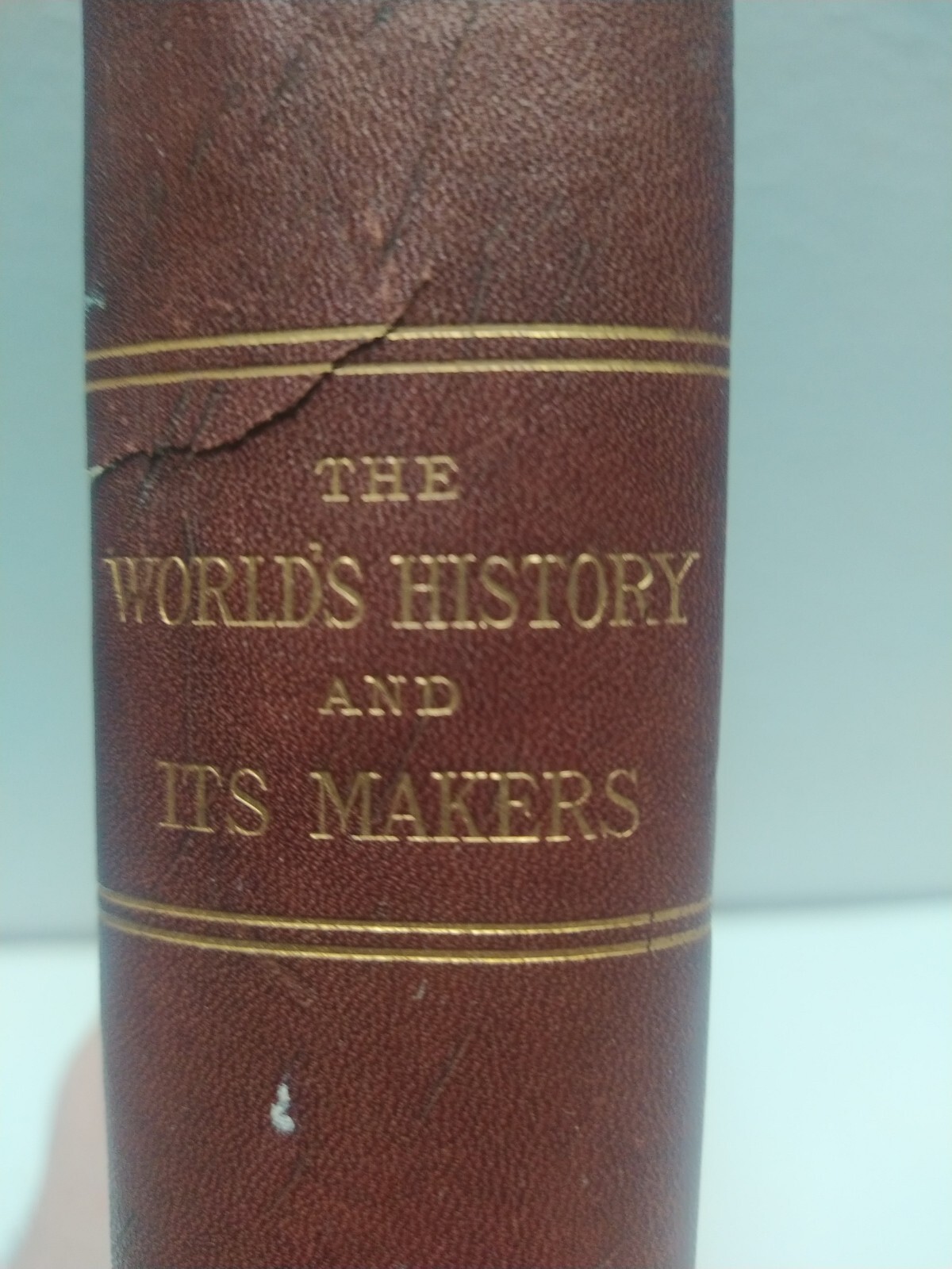 The World's History and its Makers Volume VI "Famous Warrior's" 1901 HC book Vtg