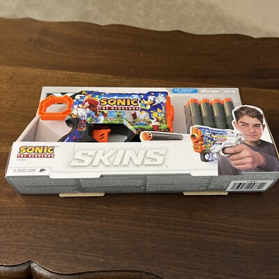 Zuru X Shot Sonic the Hedgehog Skins Blaster Gun Hyper spike