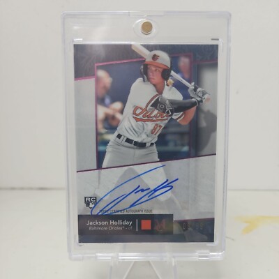 2024 Topps Museum Collection Jackson Holliday Archival Auto 2024 Topps Museum Collection Jackson Holliday Archival Auto