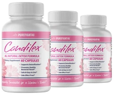 Candilex All Natural Detox Formula 3 Bottles 180 Capsules