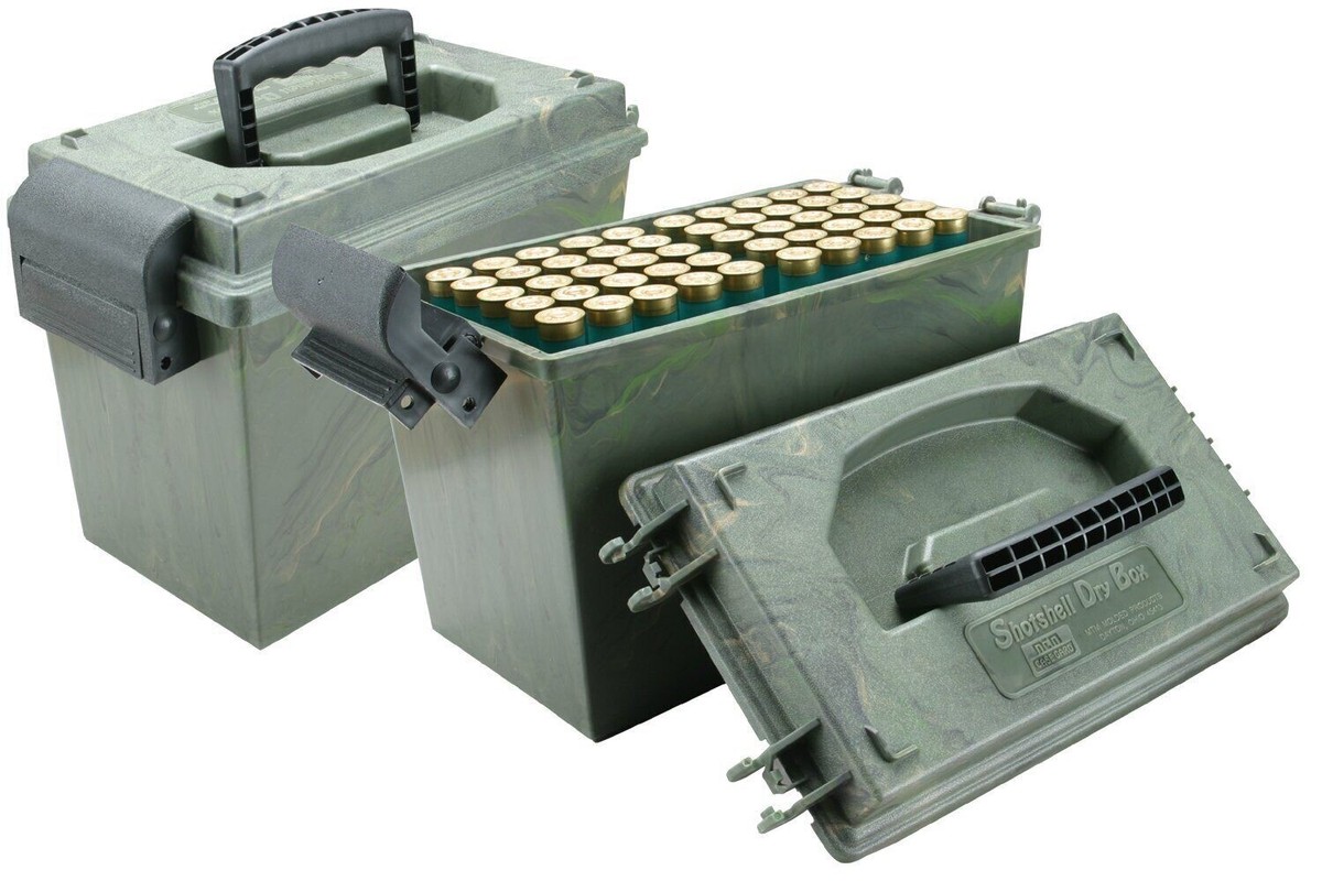MTM Shotshell Dry Box 100 Round Case 12 Gauge up to 3.5 Inch Wild