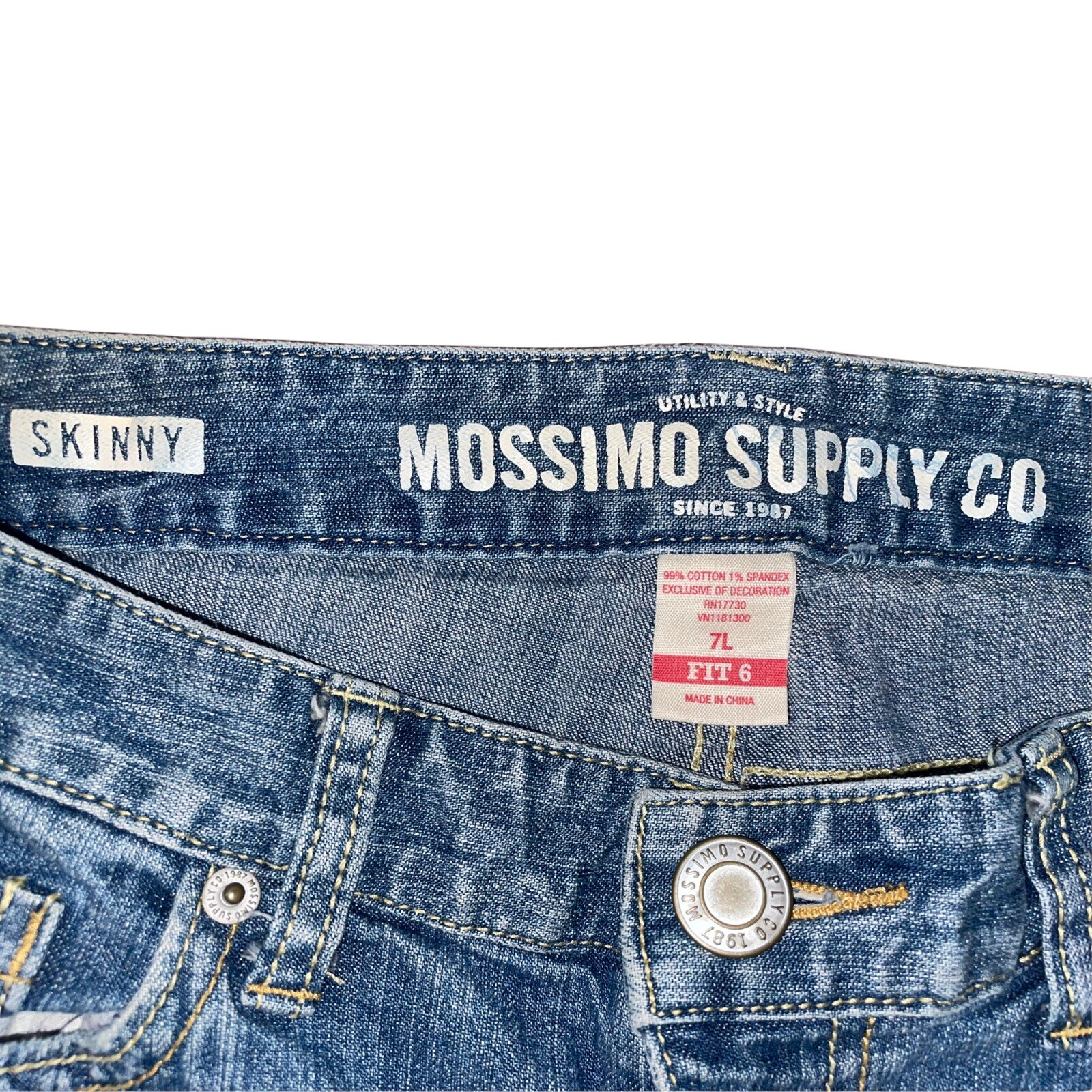 Купить Mossimo Jeans Womens Size 7L Fit 