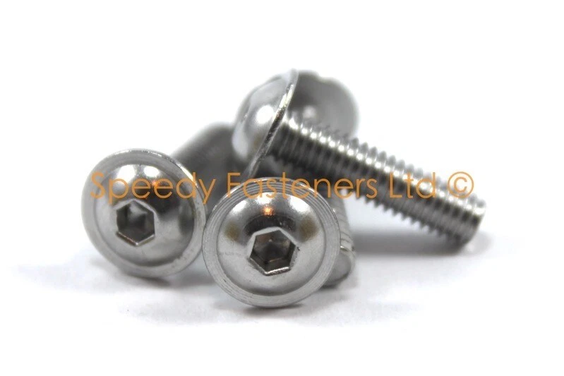 10x Moto/Ducati parabrisas Tornillos - Acero Inoxidable + Goma Well Nueces m4 - Imagen 2 de 4