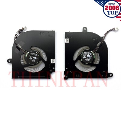 New CPU+GPU Cooling Fan for MSI Stealth 15M MS-1562 MS-1563 BS5405HS-U4W U4X
