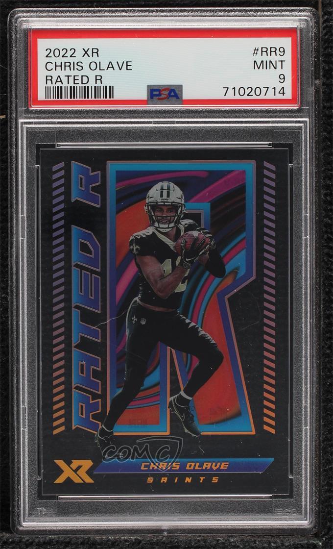 Chris Olave Panini XR Rated R #RR9 Base