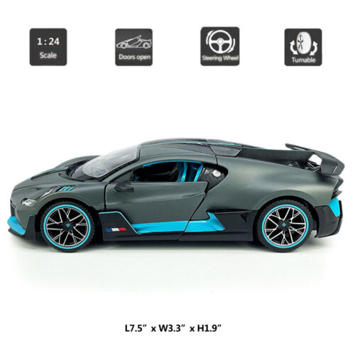 1/24 Bugatti Divo Model Car Diecast Metal Vehicle Toy Cars Toys for Boys Gifts - Picture 2 of 12