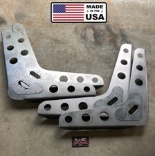 Diy Bomber Seat - Frames Only - With Circle Cutouts - Two Sets For Two Seats