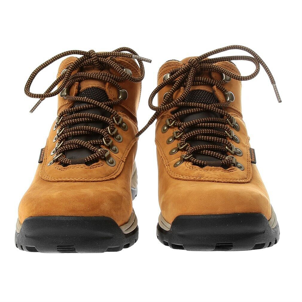 TIMBERLAND MEN'S WHITE LEDGE WATERPROOF MID HIKING BOOT WHEAT NUBUCK  14176 image 2