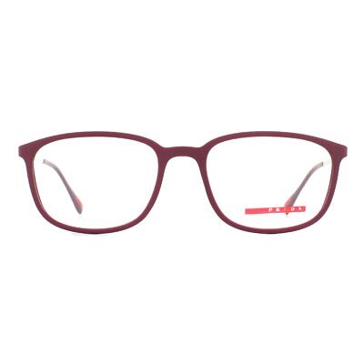 Prada Sportbrille Rahmen PS03HV VYX1O1 Bordeaux Gummi Männer