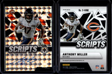 2021 Mosaic Anthony Miller Scripts Auto Silver Mosaic Prizm Bears #S-ANM