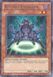 R-Genex Overseer - DT03-EN022 - Rare Parallel Rare - Duel Terminal x3 - Near Min