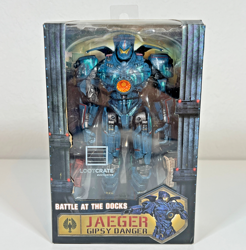 Gipsy Danger Battle at the Docks Lootcrate Exclusive NECA Pacific Rim Figure