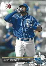 2017 Bowman Prospects #BP136 Jorge Bonifacio - Kansas City Royals Baseball Card