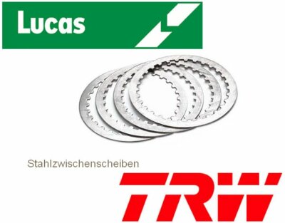 TRW Lucas Kupplungscheiben Stahlscheiben Kawasaki GPZ 1100 E /F ZXT10E Bj 95-98