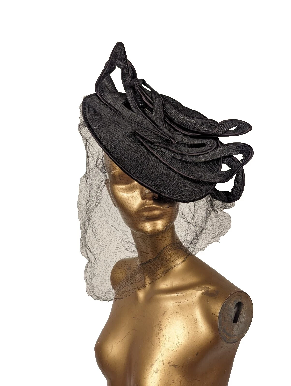 Sombreros Vintage De Raso Para mujeres 1930s década