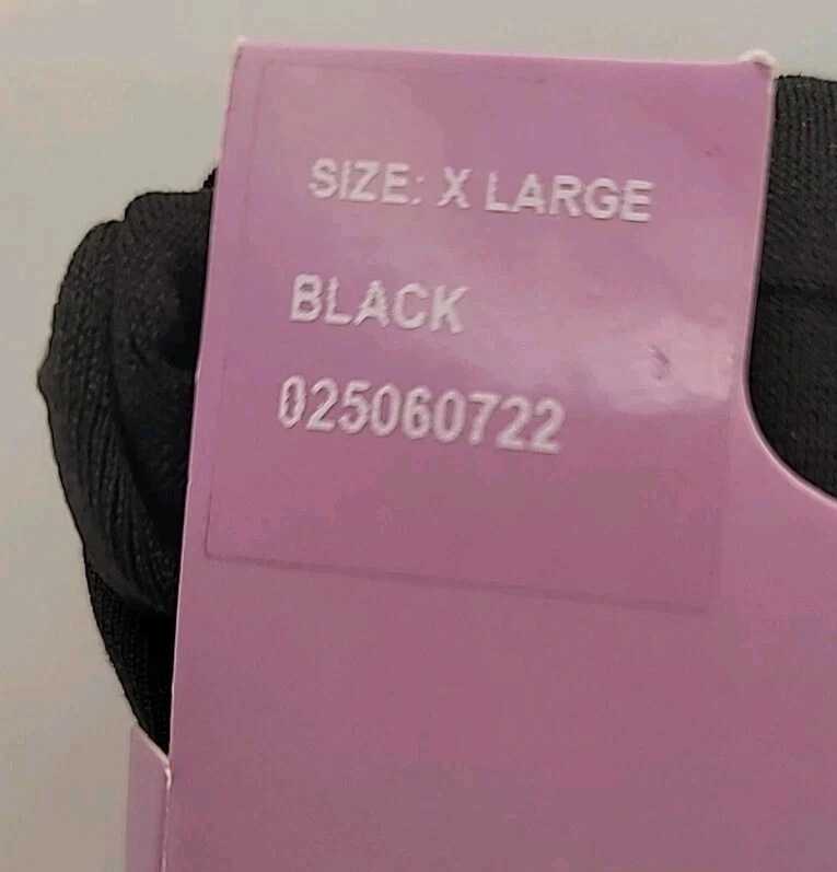 Leggings negros súper opacos Hanes Solutions talla XL cobertura máxima de apagón nuevos con etiquetas Foto 4 de 4