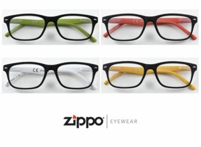 Zippo Reading Glasses with Free Case Mod Bico for Men Women