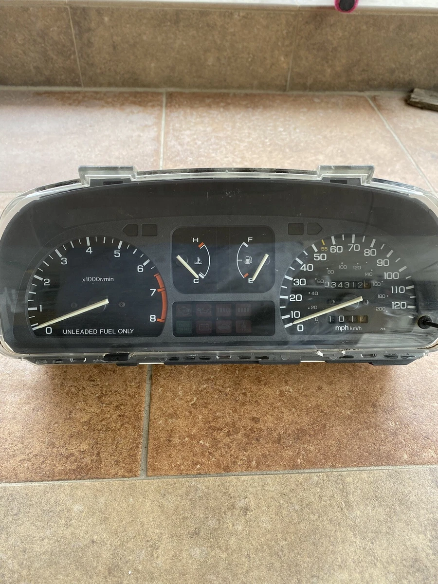 Honda Crx Gauge Cluster