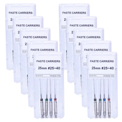 AZDENT Sale Dental Endo Root Canal File Paste Carriers Spiral Fillers #25-40 Engine Use