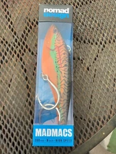 Nomad Madmacs 200mm Orange Mackerel - Tuna Trolling Lure 8-inch Great Color!