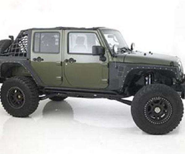 Smittybilt 2007-2018 Fits Jeep Wrangler JK XRC Front Fenders BLK