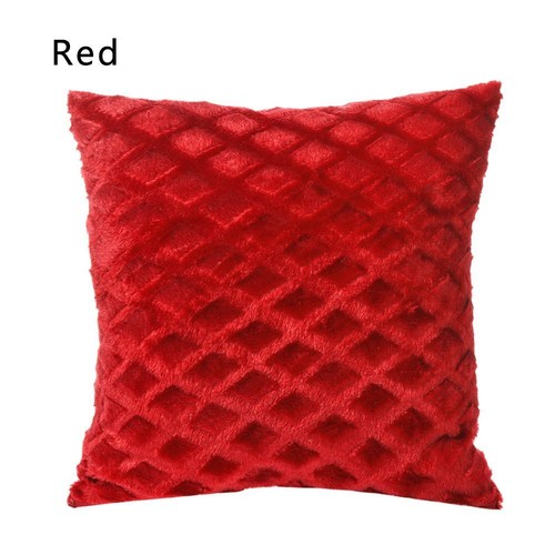 Soft Square Car Seat Corduroy Winter Warm Throw Pillow Cases Cushion Cover - Picture 13 of 21