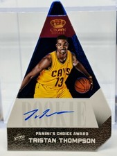 2012-13 Tristan Thompson Autograph Auto Rookie Rc Crown Royal #548 Blue #ed23/49