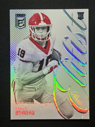 2024 Panini Donruss Elite Brock Bowers Rookie Elitist Las Vegas Raiders TE!