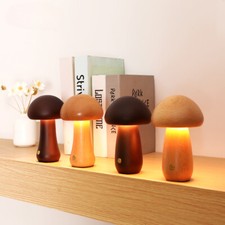 Mushroom Type Atmosphere LED Night Light Touch Bedside Lamp for Home Furnishings