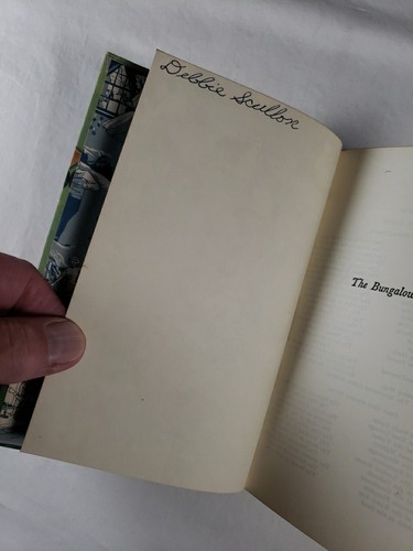 Nancy Drew Mystery Stories The Bungalow Mystery #3 Hardcover Book Keene - Foto 7 di 13