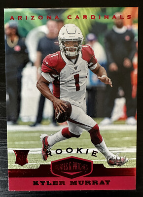2019 Plates & Patches Kyler Murray /10 Rookie RC Red Foil SSP Minnesota Vikings