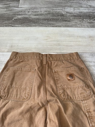 Carhartt Pants Mens 28x31 Brown Duck Canvas Carpenter Skater Grunge B11 BRN - Picture 9 of 14