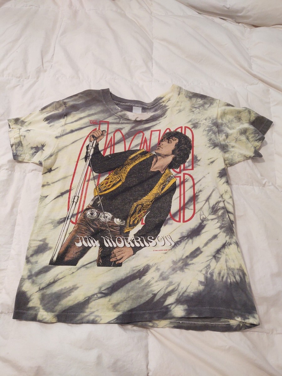 Vintage 1988 The Doors Jim Morrison Tie Dye T-Shirt Size M RARE | eBay