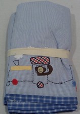 Pottery Barn Ryder Train Crib Bed Skirt